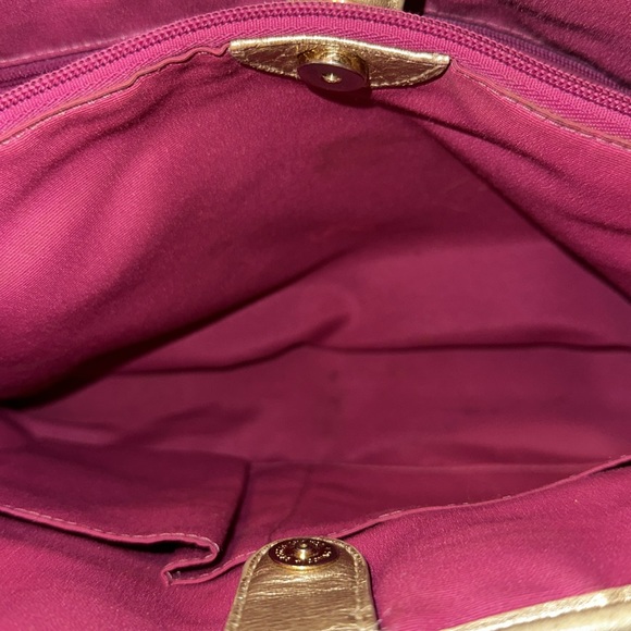 Coach Peyton Tattersall Tote Handbag - Picture 9 of 11